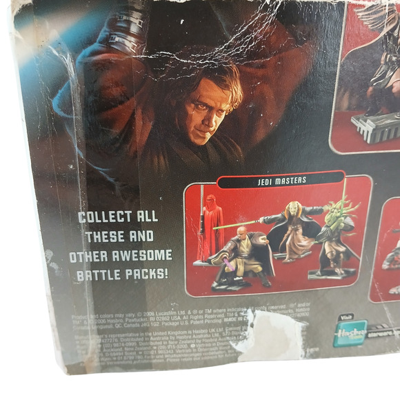 Star Wars Unleashed Battle Packs Lot of 3 Sith Kashyyyk Jedi Order Damaged Box - Picture 6 of 16